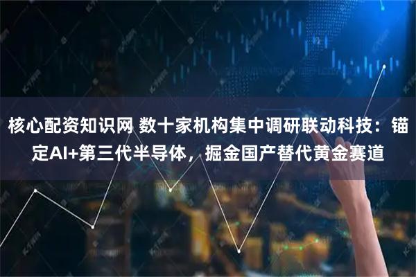 核心配资知识网 数十家机构集中调研联动科技：锚定AI+第三代半导体，掘金国产替代黄金赛道