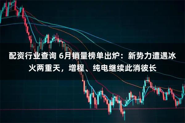 配资行业查询 6月销量榜单出炉：新势力遭遇冰火两重天，增程、纯电继续此消彼长